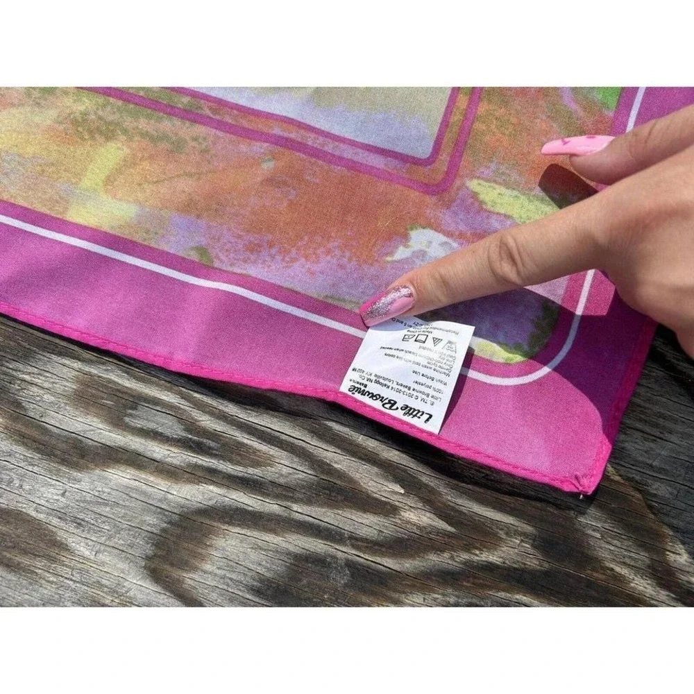 Girls‎ Scouts Little Brownie Baker Bandana Scarf Wolf Pink whimsy spring